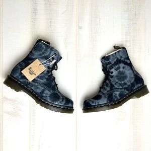 Dr. Martens 1460 Pascal Suede Tie Dye Boots 7